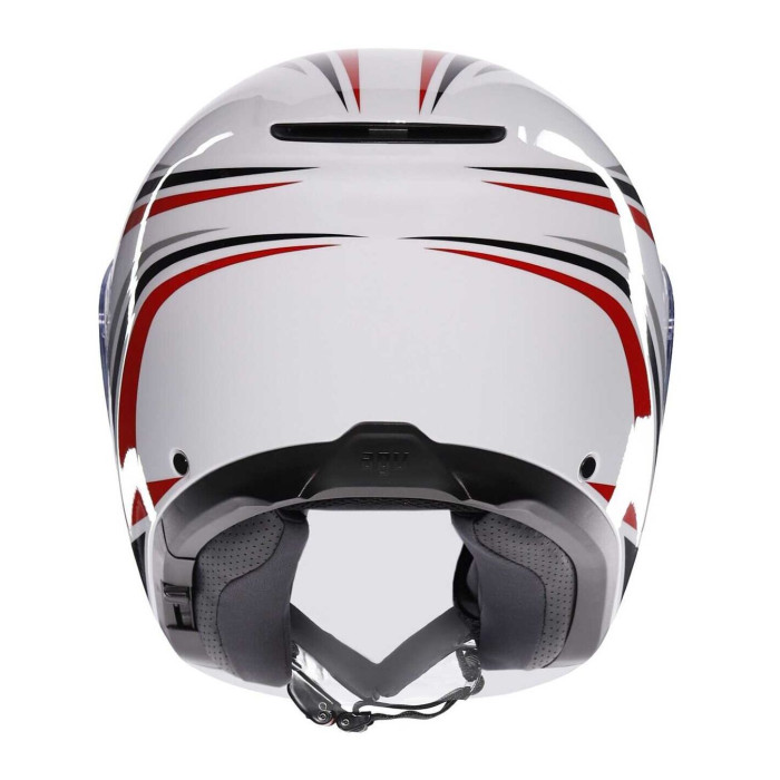 Casco Agv Irides E2206 Tolosa Black/grey/red