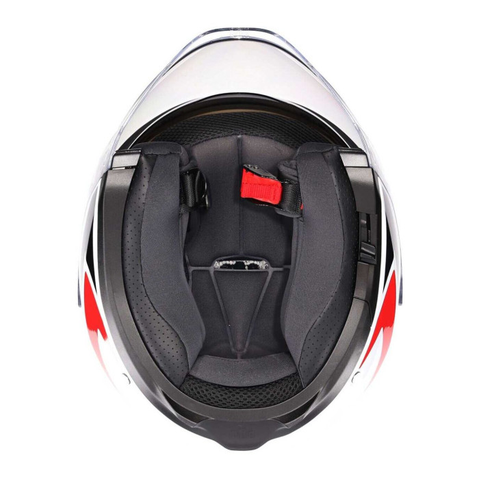 Casco Agv Irides E2206 Tolosa Black/grey/red