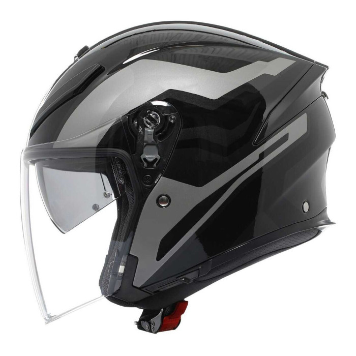 Casco Agv K5 Jet Evo E2206 Tune Grey/black