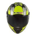 Casco Integrale Ls2 Ff805 Thunder Carbon Space 06 H-v Yellow Grey