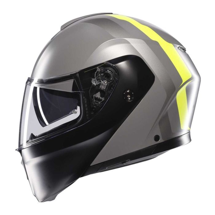 Casco Agv Streetmodular E06 Resia Matt Grey/blac