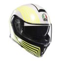 Casco Agv Streetmodular E06 Iseo Matt White/blac