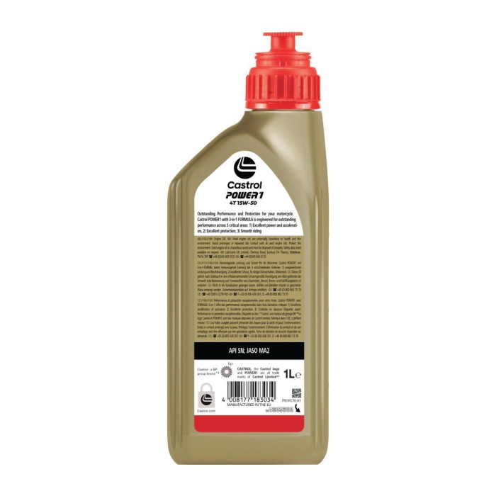 Olio Castrol Power 1 4t 15w50 Conf. 1lt.