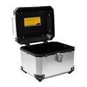 Top Case X-plor 30 Lt. Con Piastra Univ. Colore Alluminio