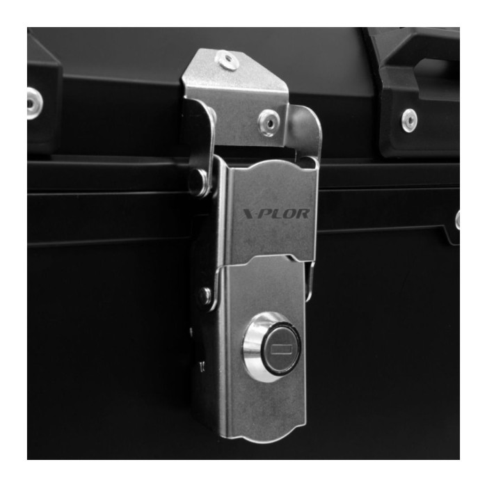 Top Case X-plor 30 Lt. Con Piastra Univ. Colore Nero