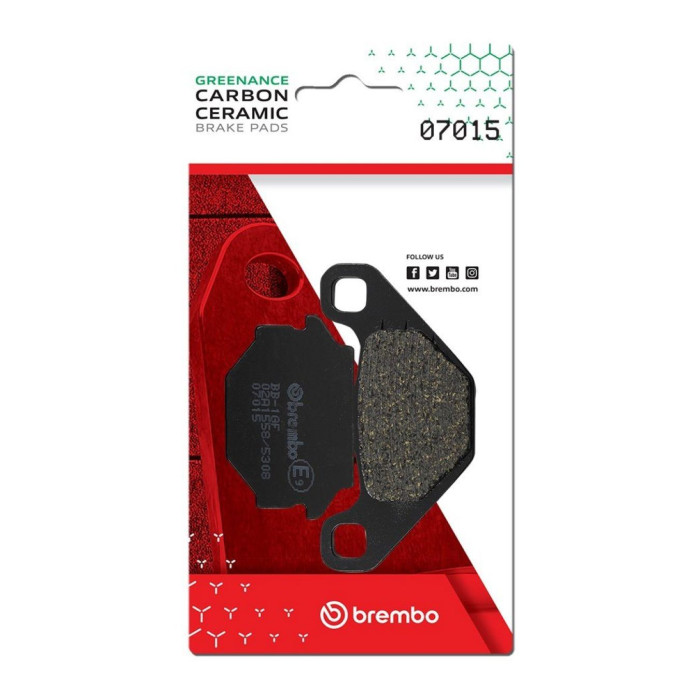 Set Pastiglie Brembo 07015 Scooter