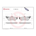 Set Pastiglie Brembo 07bb0390 Genuine Parts Sint.