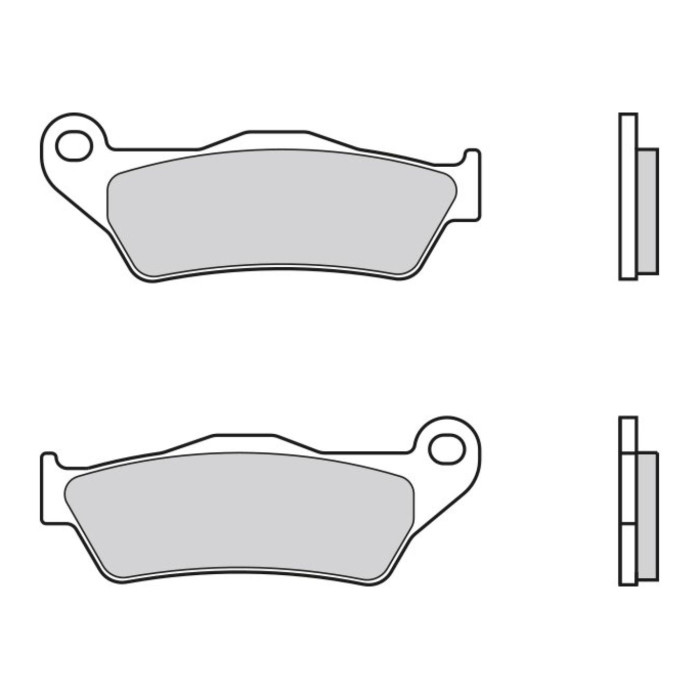 Set Pastiglie Brembo 07bb0483 Genuine Parts Sint