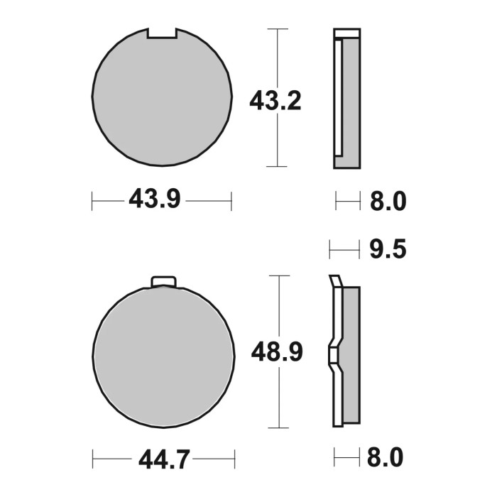 Set Pastiglie Brembo 07gr6319 Carbon Ceramic
