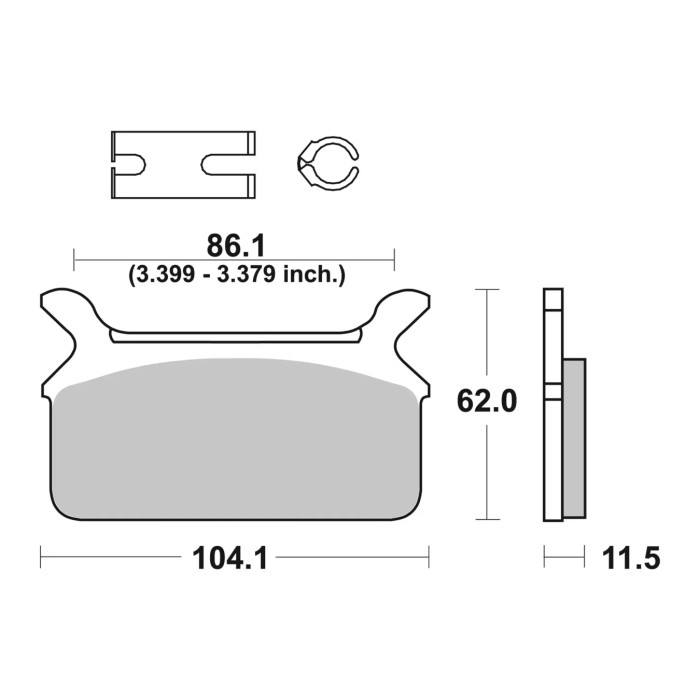 Set Pastiglie Brembo 07hd0910 Carbon Ceramic