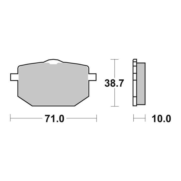 Set Pastiglie Brembo 07ya1809 Carbon Ceramic