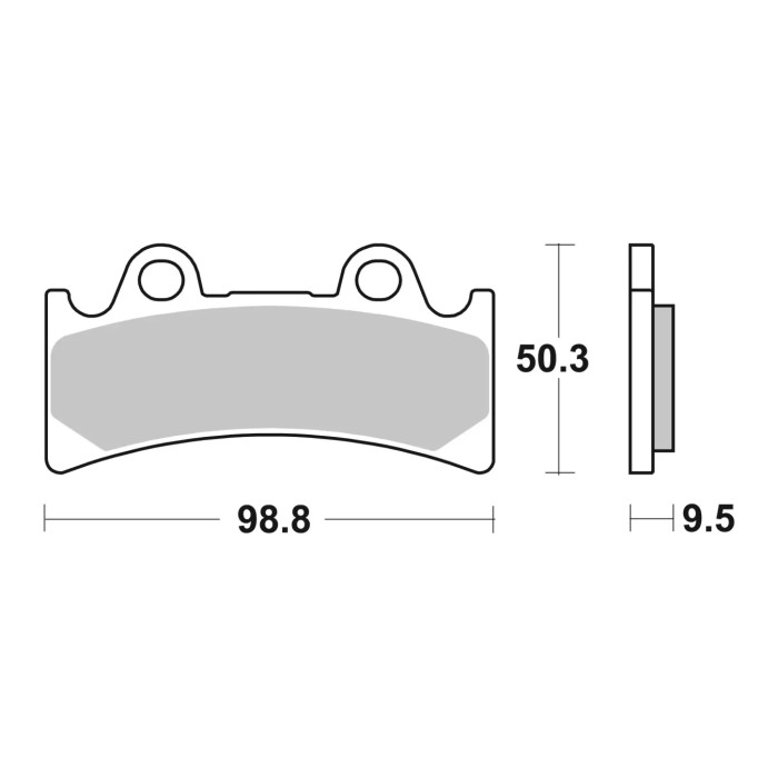 Set Pastiglie Brembo 07ya3208 Carbon Ceramic