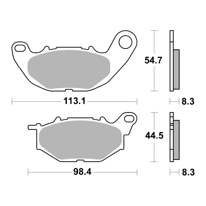 Set Pastiglie Brembo 07ya52sa Sinter Anteriori