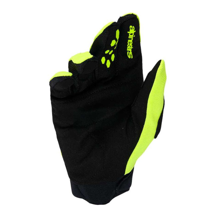 Guanti Alpinestars Full Bore V2 Yellow Fluo Black