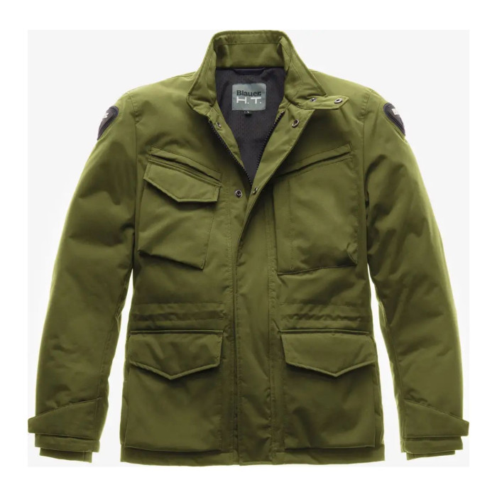 Giacca In Tessuto Blauer Ethan Winter Green