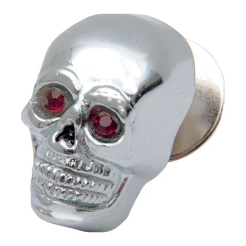 Vite Teschio Cromata Occhi Rossi