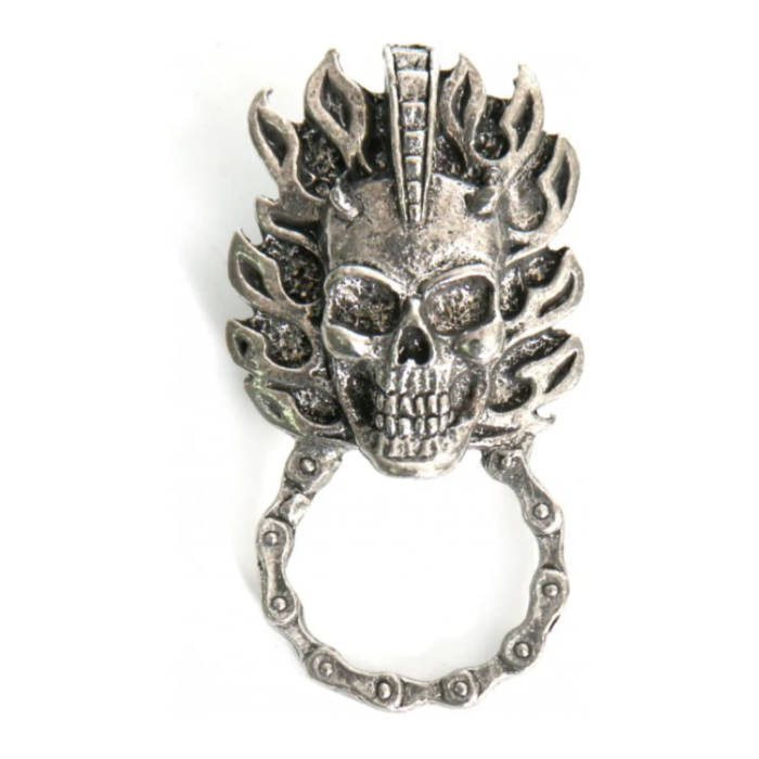 Pins Porta Occhiali Hot Leathers Mohawk Skull
