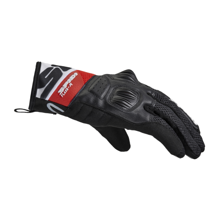 Guanti Estivi In Tessuto Spidi Flash-r Evo. Rosso