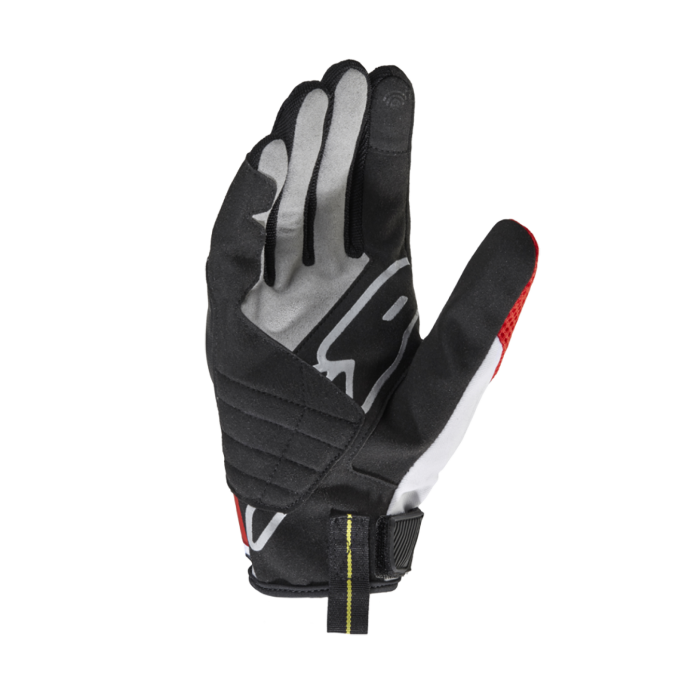 Guanti Estivi In Tessuto Spidi Flash-r Evo. Rosso