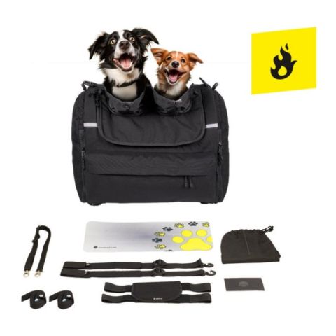 Borsone Porta Animali Deemeed Pet Bag Medium Double