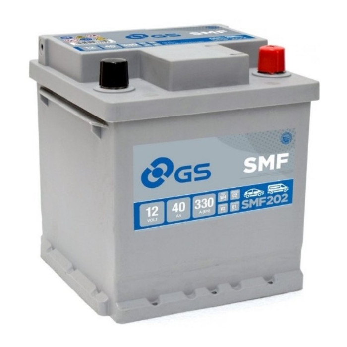 Batteria Auto Gs-yuasa SMF202 40 Ah. 330 A.