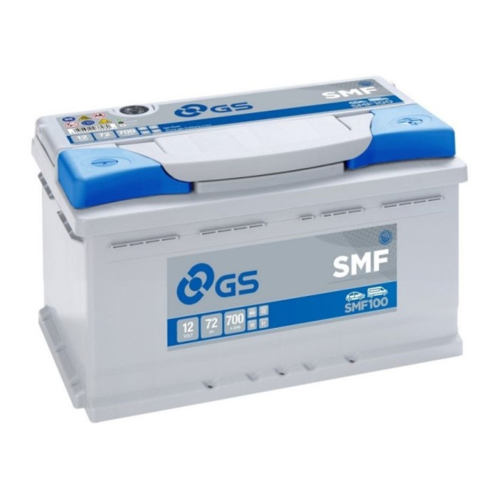 Batteria Auto Gs-yuasa 72 Ah. 700 A.