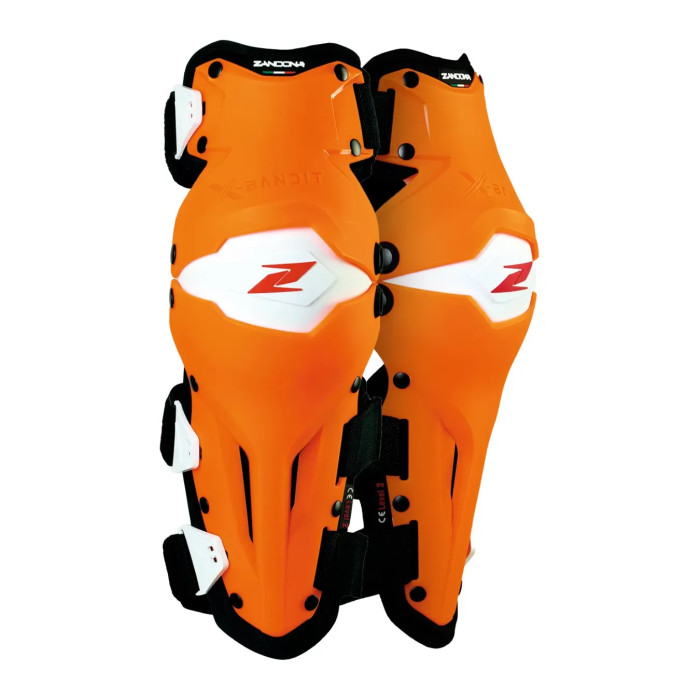 Zandona X-bandit Kneeguard Arancio Bianco