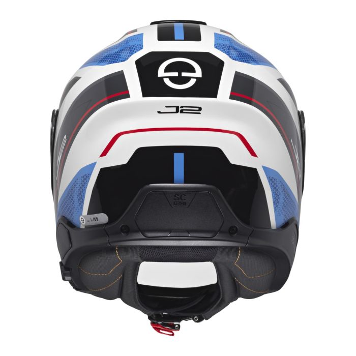 Casco Schuberth J2 Graphic Sigma Blu