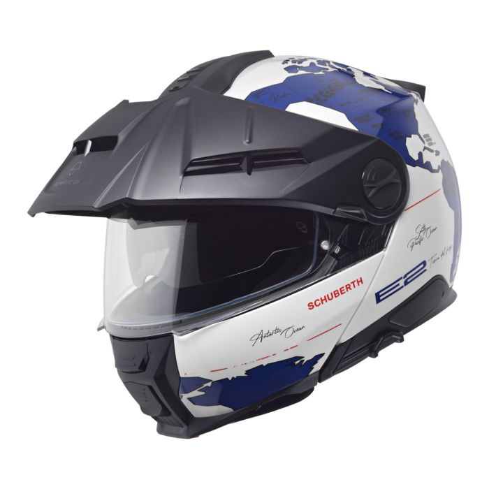 Casco Schuberth E2 Graphic Atlas Blu