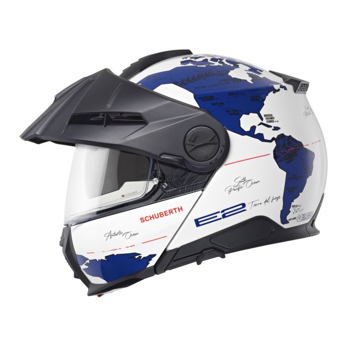 Casco Schuberth E2 Graphic Atlas Blu