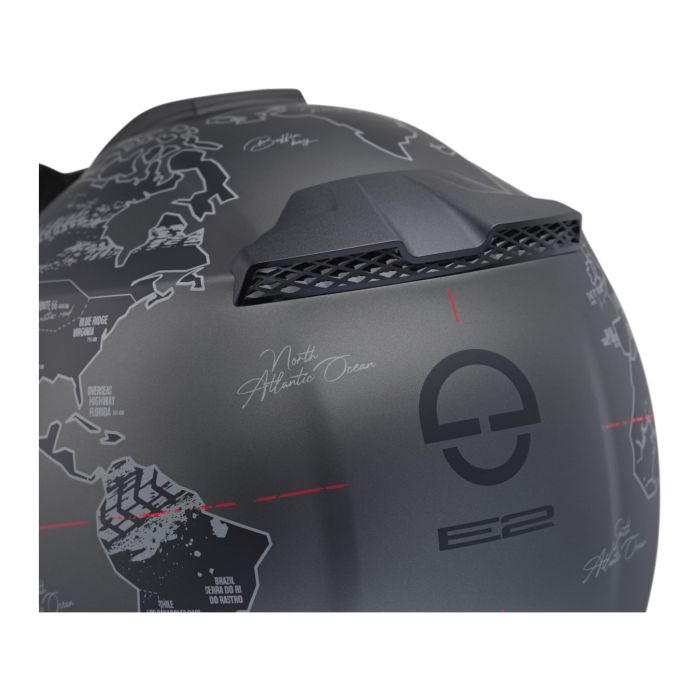 Casco Schuberth E2 Graphic Atlas Antracite