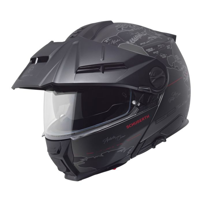 Casco Schuberth E2 Graphic Atlas Antracite