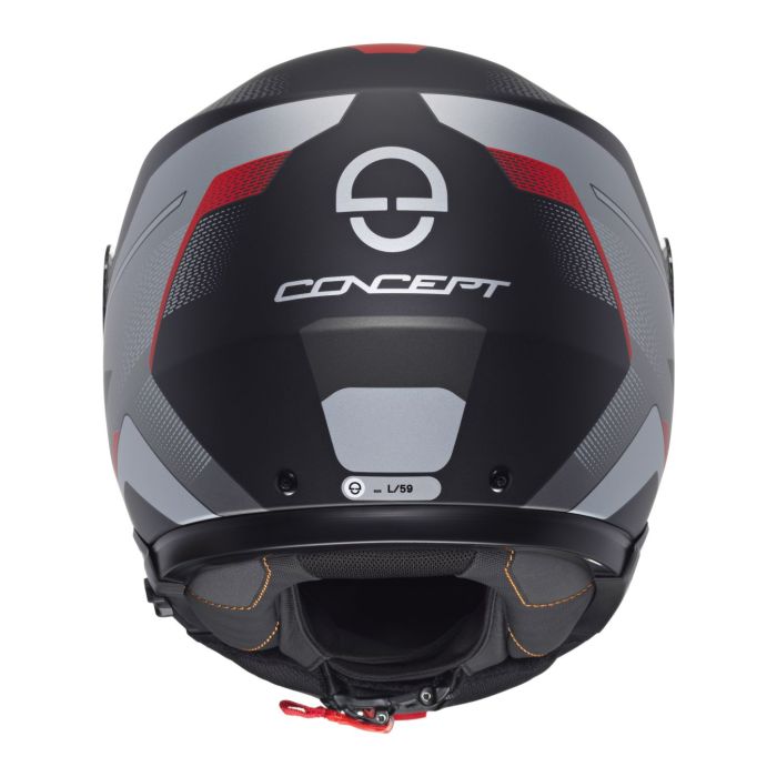 Casco Modulare Schuberth Concept Graphic Tracer Rosso
