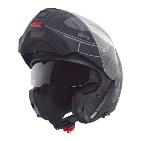 Casco Modulare Schuberth C5 Graphic Globe Nero