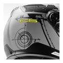 Casco Modulare Schuberth C5 Graphic Globe Grigio
