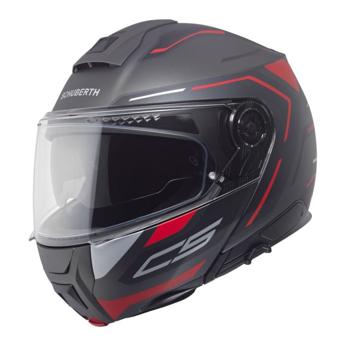 Casco Modulare Schuberth C5 Graphic Omega Antracite
