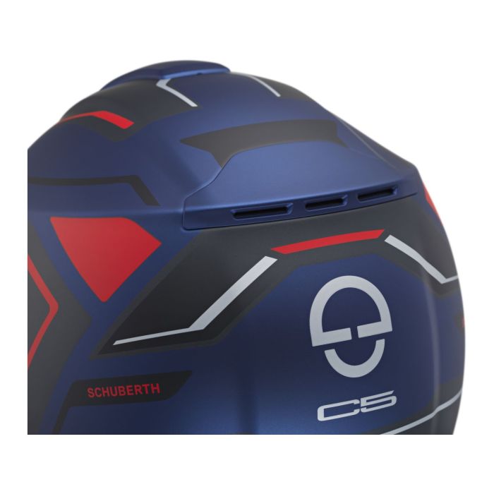 Casco Modulare Schuberth C5 Graphic Omega Blu