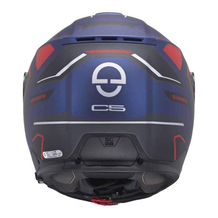 Casco Modulare Schuberth C5 Graphic Omega Blu