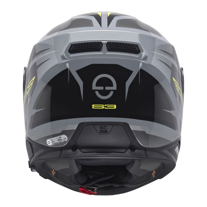 Casco Integrale Schuberth S3 Graphic Apex Grigio