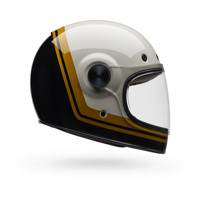 Casco Bell Bullitt Gt Wander Vintage Bianco Nero