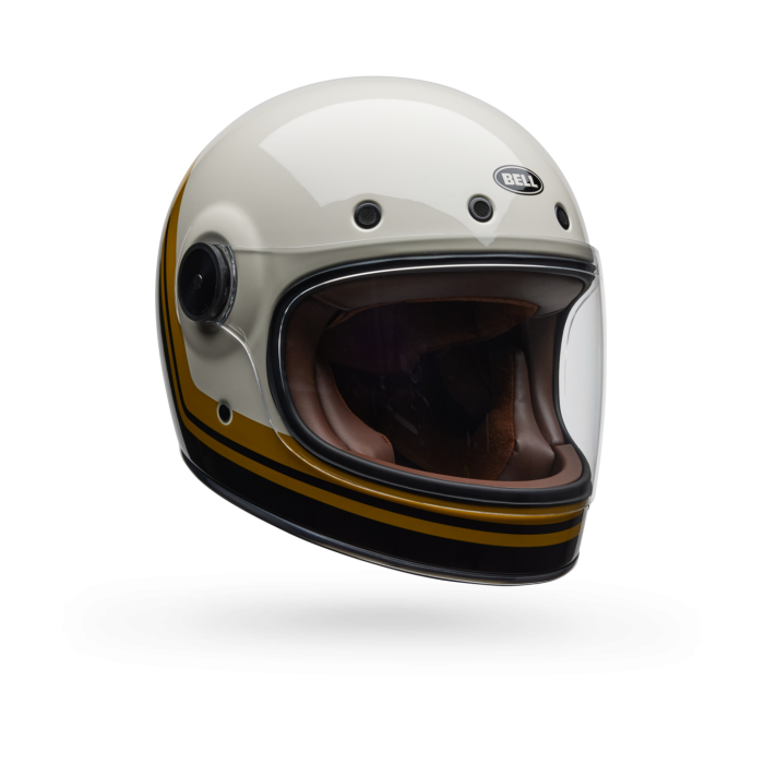 Casco Bell Bullitt Gt Wander Vintage Bianco Nero