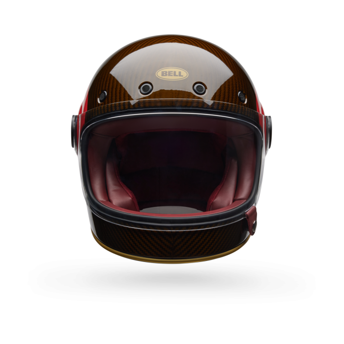 Casco Bell Bullitt Gt Carbon 2026 Tt Rosso Gold