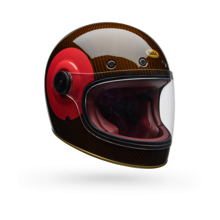 Casco Bell Bullitt Gt Carbon 2026 Tt Rosso Gold