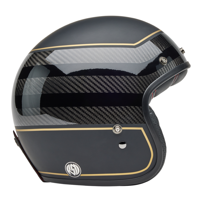 Casco Bell Custom 500 Carbon 2026 Roland Sands The Redondo Nero Opaco Lucido