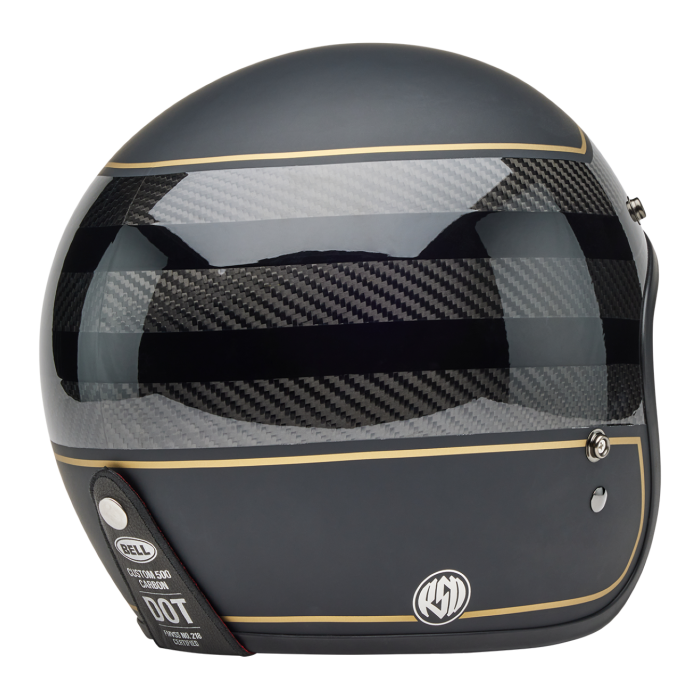 Casco Bell Custom 500 Carbon 2026 Roland Sands The Redondo Nero Opaco Lucido