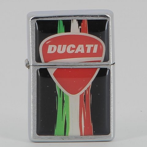 Metallfeuerzeug Ducati Schwarz