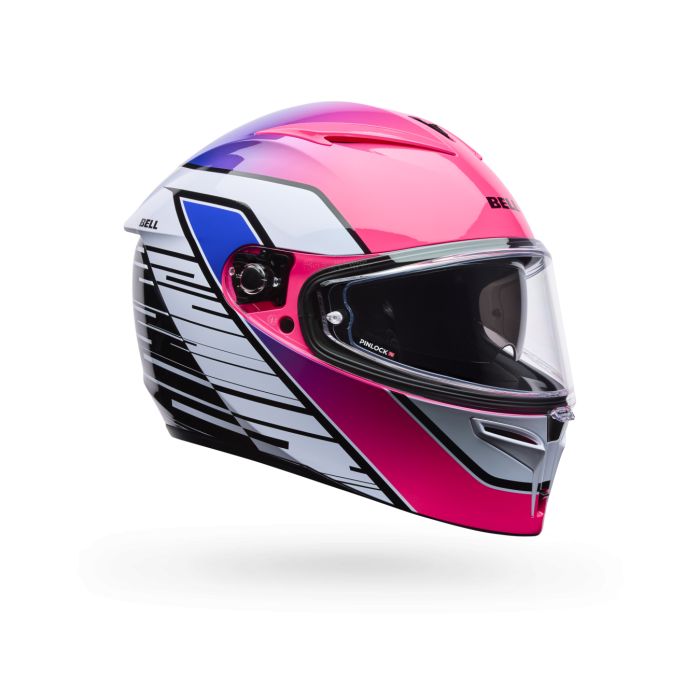 Casco Bell Lithium Mips 2026 Transition Viola Bianco