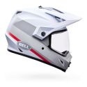 Casco Bell Mx-9 Adventure Mips 2026 Trail Bianco Rosso