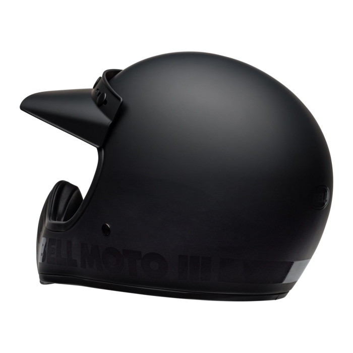 Casco Bell Moto-3 Classic Nero Opaco Lucido