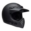 Casco Bell Moto-3 Classic Nero Opaco Lucido